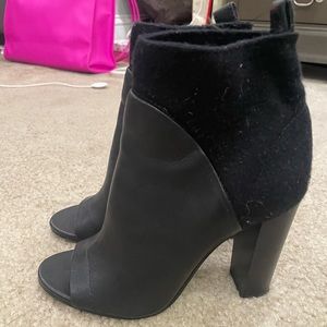 Vince leather booties